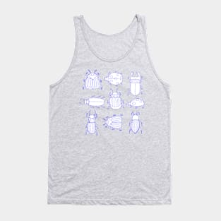 blue bugs and beetles Tank Top